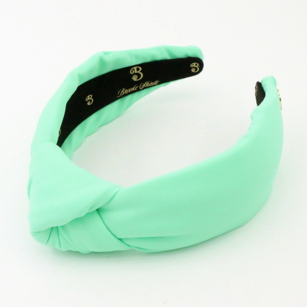 305. The Brooke Shade Seafoam Green Neoprene Headband